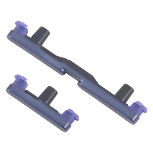 Para Motorola Edge 60 Fusion 10 pares de botones de encendido y control de volumen (azul)