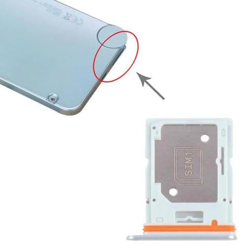 Bandeja para tarjeta SIM + bandeja para tarjeta SIM/bandeja para tarjeta Micro SD (verde) para CMF Phone 2 Pro