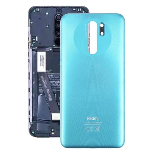 Carcasa trasera de plástico OEM para Xiaomi Redmi 9 Prime (verde)