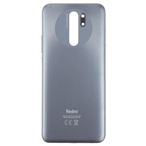 Carcasa trasera de plástico OEM para Xiaomi Redmi 9 Prime (gris)