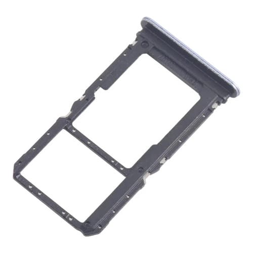 Bandeja para tarjeta SIM original (10 unidades) + bandeja para tarjeta SIM/tarjeta micro SD (azul) para OPPO F25 Pro