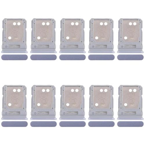 Bandeja para tarjeta SIM original (10 unidades) para Realme 12+ 5G RMX3867 + bandeja para tarjeta SIM/tarjeta Micro SD (azul)