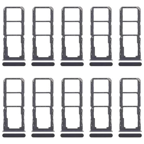 Bandeja para tarjeta SIM original Realme 11 5G RMX3780 (10 unidades) + bandeja para tarjeta SIM + bandeja para tarjeta Micro SD (negro)