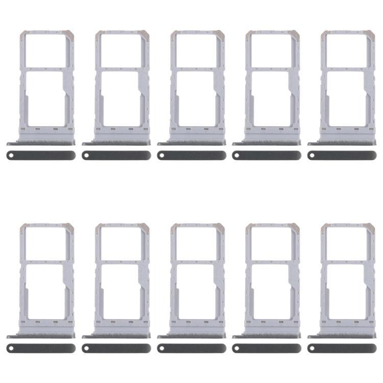 Bandejas para tarjeta SIM original (10 unidades) para Realme Narzo N65 5G CPH2639 + bandeja para tarjeta SIM/tarjeta Micro SD (verde oscuro)