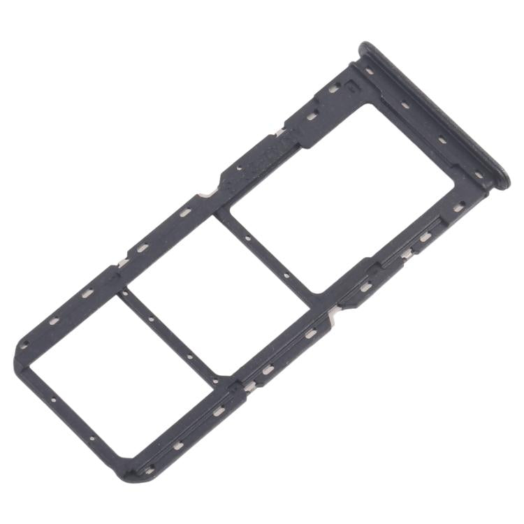 Bandejas para tarjeta SIM original Realme 12 Lite 4G (10 unidades) + bandeja para tarjeta SIM + bandeja para tarjeta Micro SD (verde oscuro)