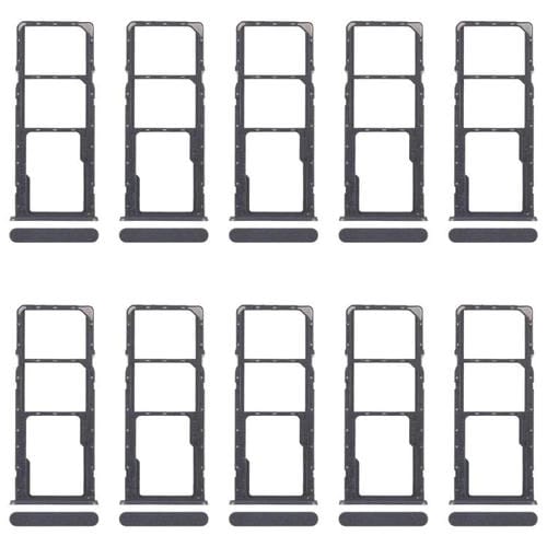 Bandeja para tarjeta SIM original Realme C51s (10 unidades) + bandeja para tarjeta SIM + bandeja para tarjeta Micro SD (negra)