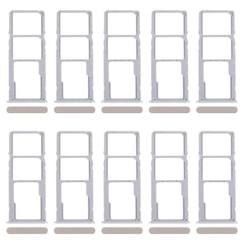 Para Realme C61 4G RMX3939 RMX3930, 10 bandejas SIM originales + bandejas SIM + bandejas Micro SD (doradas)