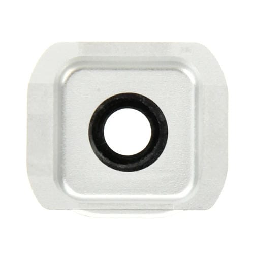 Housse d'objectif d'appareil photo arrière Samsung Galaxy S6 (Blanc)