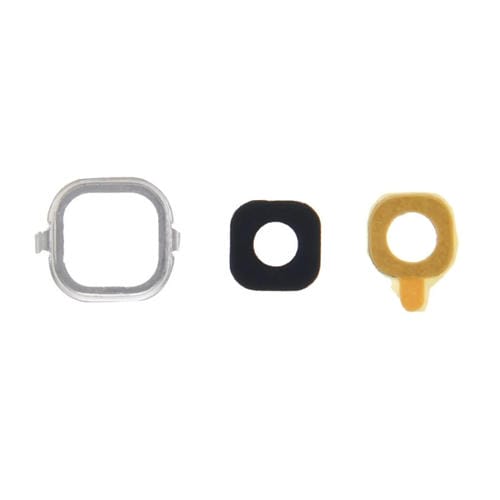 Tampa da Lente da Câmara Samsung Galaxy Note 3 Neo N7505 (10 Peças) (Prata)