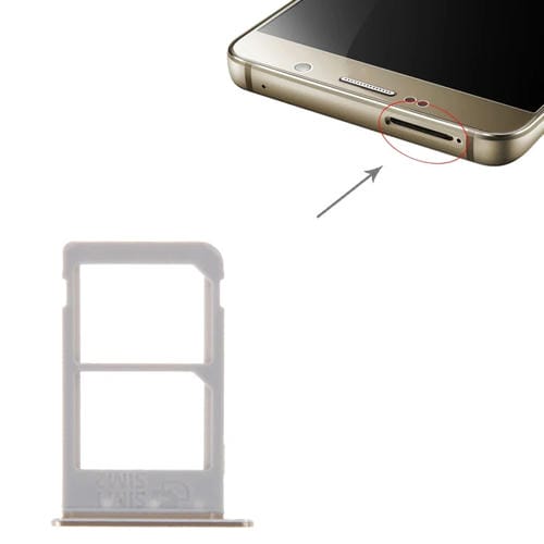 Vassoio della scheda SIM (Oro) Samsung Galaxy Note 5/N920 Dual