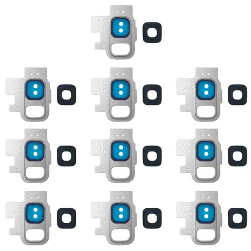 Cubierta de Lente de Cámara Samsung Galaxy S9 / G9600 (Plata) - Pack de (10 Piezas)