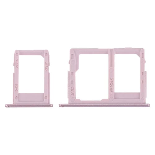 SIM Card Tray and Micro SD Samsung Galaxy J3/J5/J7 Single SIM Card (Rose Gold)