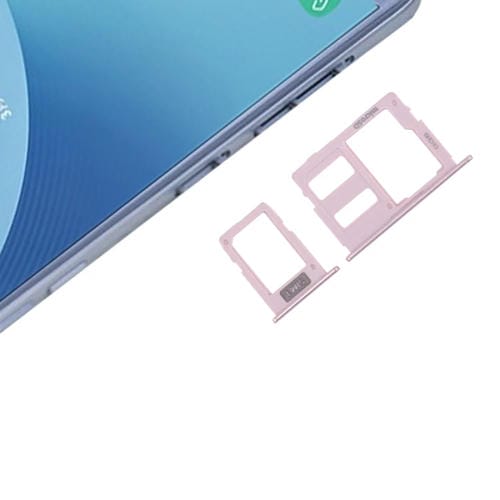 Bandeja Tarjeta SIM y Micro SD Samsung Galaxy J3 / J5 / J7 Tarjeta SIM Única (Oro Rosa)
