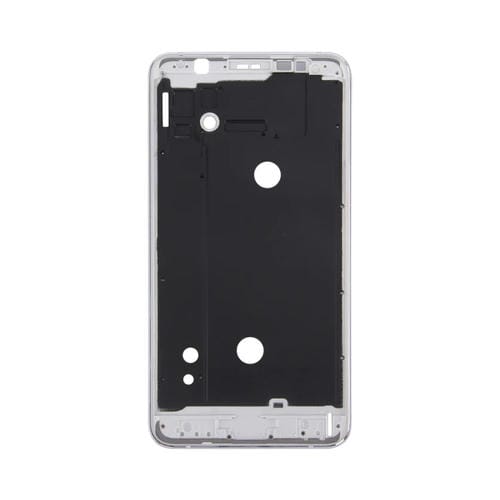Frente do invólucro LCD Samsung Galaxy J7 J710 Moldura Moldura Placa (Prata)