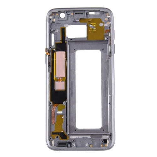 Carcasa Frontal LCD Marco Bisel Samsung Galaxy S7 Edge/G935 (Gris)