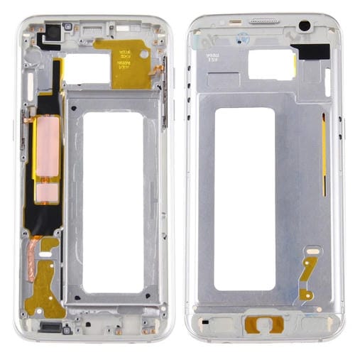 Boîtier avant LCD Samsung Galaxy S7 Edge G935 Plaque Lunette (Argent)