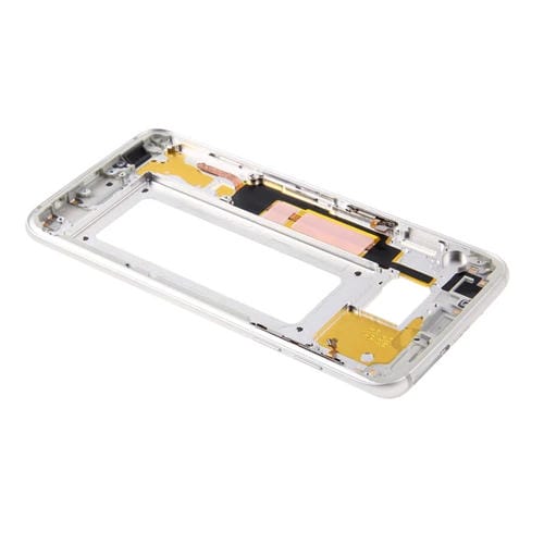 Boîtier avant LCD Samsung Galaxy S7 Edge G935 Plaque Lunette (Argent)