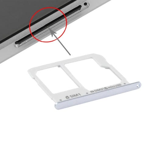 Bandeja Tarjeta SIM y Micro SD Samsung Galaxy A3 / A5 / A7 A3100 / A5100 / A7100 (Gris)