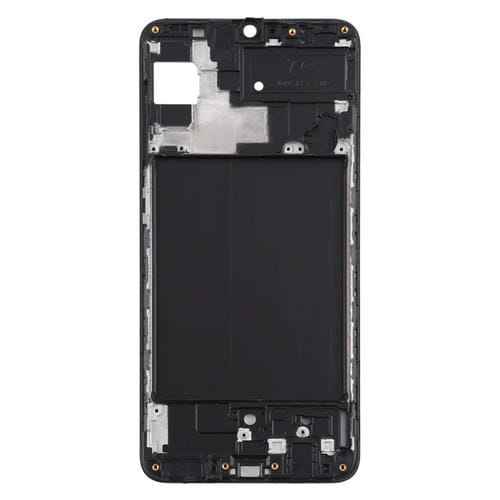 Frontgehäuse Samsung Galaxy A70s LCD-Rahmenblende (Schwarz)