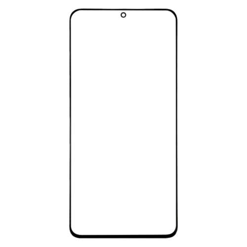 Objectif en verre extérieur Samsung Galaxy S20 Écran frontal (Noir)