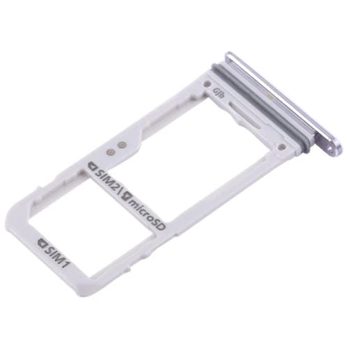 Tabuleiro Cartão SIM/Micro SD Samsung Galaxy S8/S8+ (Cinza)