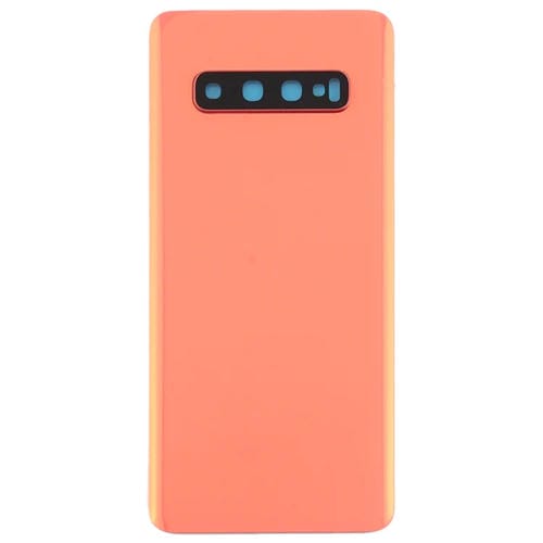 Rückseite der Batterieabdeckung Samsung Galaxy S10 mit Kamerlinse (Rosa)