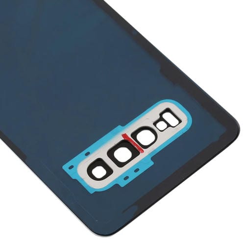 Tampa Traseira da Bateria Samsung Galaxy S10 da Lente da Câmara (Branco)