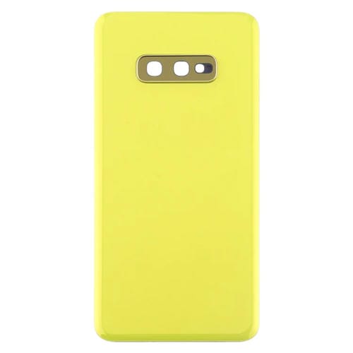 Tapa Trasera de Batería con Lente de Cámara Samsung Galaxy S10e (Amarillo)