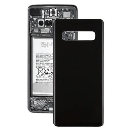 Rückseite Samsung Galaxy S10 Batterie (Schwarz)