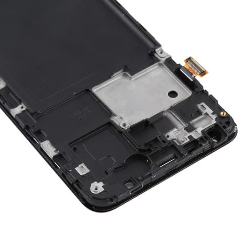 TFT LCD-Bildschirm Samsung Galaxy J7 J700F mit Rahmen (Schwarz)