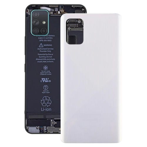 Couvercle arrière de batterie Samsung Galaxy A71 (Blanc)