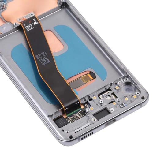 Écran LCD Samsung Galaxy S20 4G SM-G980 AMOLED avec cadre (Gris)