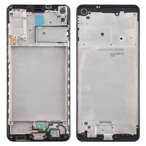 Frente do invólucro do LCD Placa Moldura Samsung Galaxy A21s (Preto)