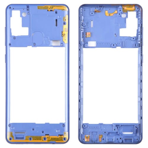 Placa de Bisel de Marco Medio Samsung Galaxy A21s (Azul)