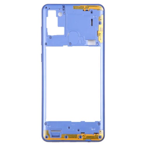 Placa de Bisel de Marco Medio Samsung Galaxy A21s (Azul)