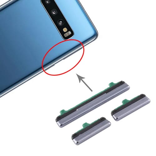 Ein- / Ausschalttaste und Lautstärke Samsung Galaxy S10 5G (Schwarz) Komplett