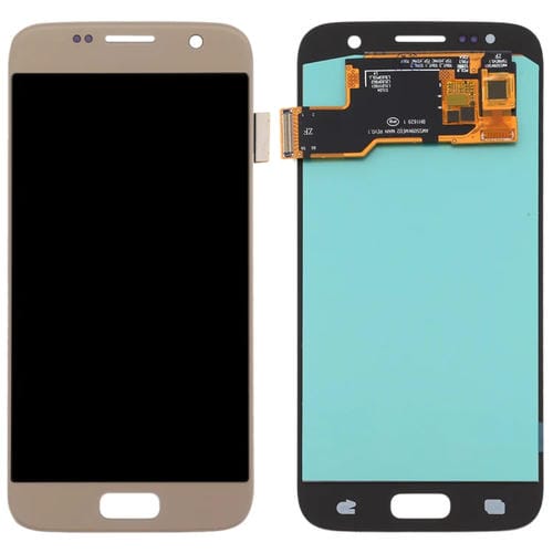 LCD OLED-Bildschirm Samsung Galaxy S7 (Gold)