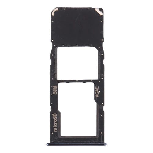 Plateau de carte SIM et Micro SD Samsung Galaxy A71/A715 (Noir)