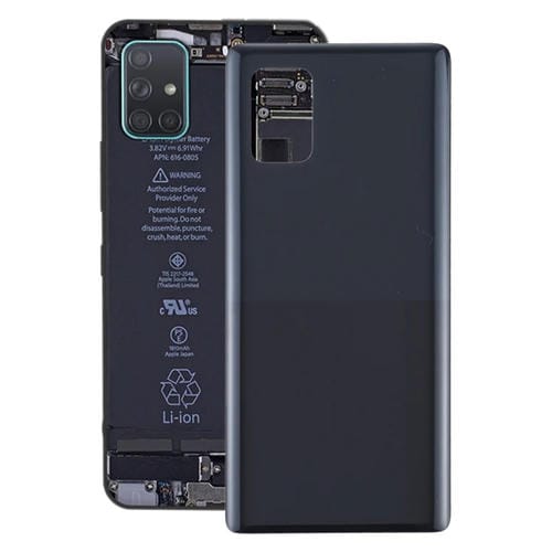 Couvercle arrière de batterie Samsung Galaxy A71 5G SM-A716 (Noir)