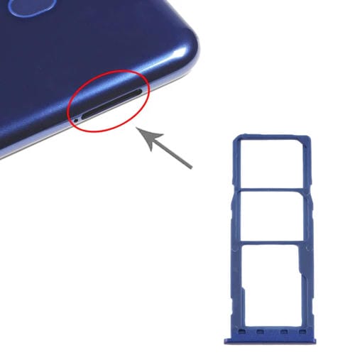 SIM Card and Micro SD Tray Samsung Galaxy M10 SM-M105 (Blue)