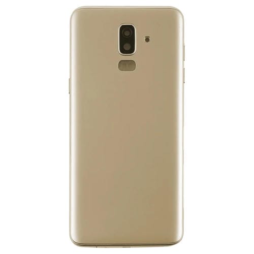 Tampa Traseira Samsung Galaxy J8 com Teclas Laterais e Lente da Câmara (Dourado)