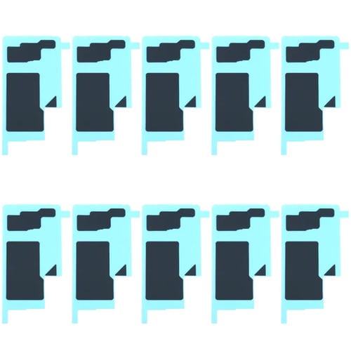 Klebeetiketten Rückseite Digitalisierer LCD Samsung Galaxy S10 (10 Stück)