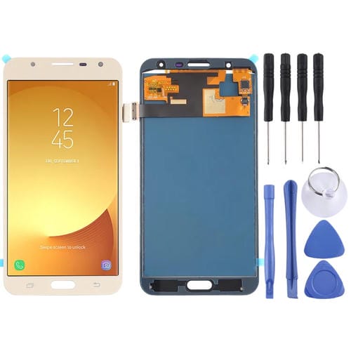 Pantalla Completa TFT Samsung Galaxy J7 Neo J701F / DS J701M (Dorado)