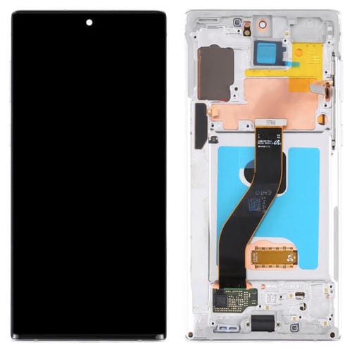 LCD Screen Samsung Galaxy Note 10 4G/5G SM-N971/N970 with Frame (Silver)