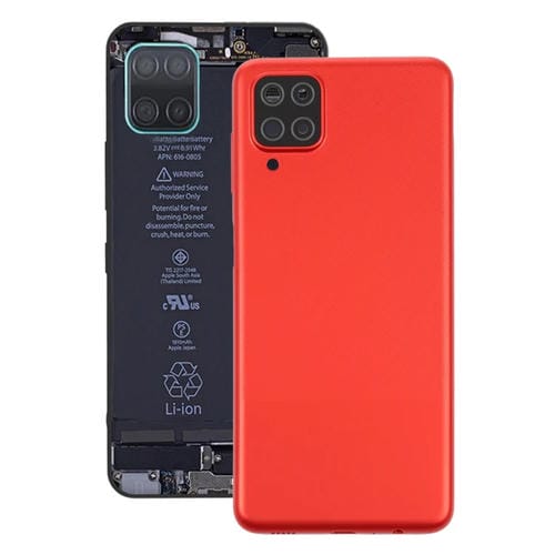 Tampa Traseira Samsung Galaxy A12 Bateria (Vermelho)