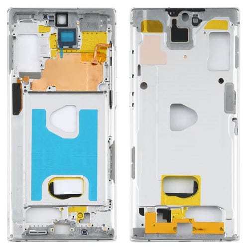 Marco Medio Bisel Placa Samsung Galaxy Note 10+ 5G SM-N976F (Bianco)