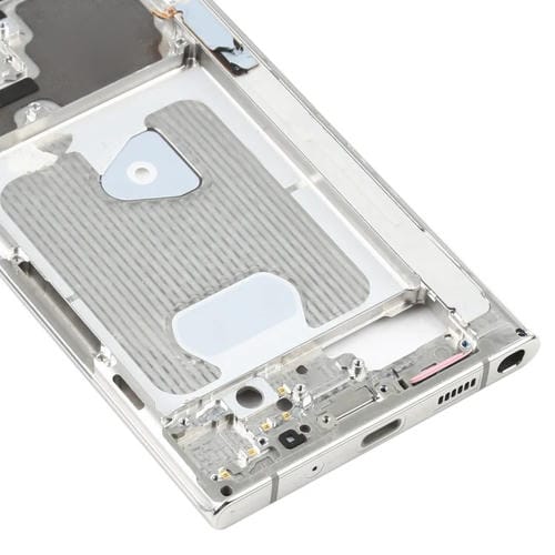 Piastra smussata Samsung Galaxy Note 20 Ultra SM-N985F con parti (Argento)