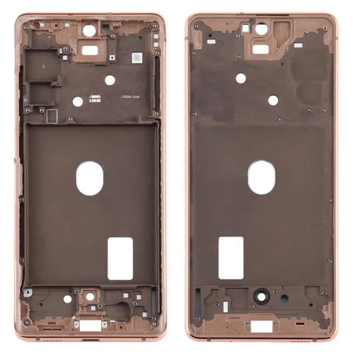 Meio Quadro Chanfrado Placa Samsung Galaxy S20 FE (Dourado)