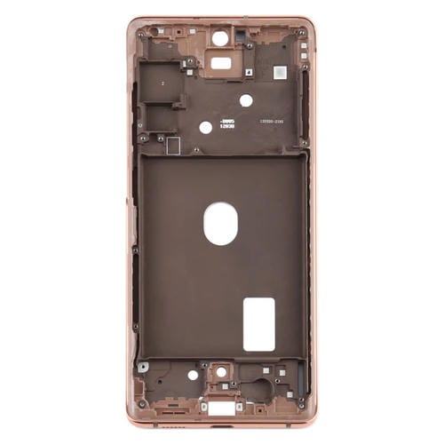 Meio Quadro Chanfrado Placa Samsung Galaxy S20 FE (Dourado)