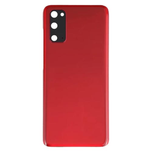 Couvercle arrière de batterie avec lentille d'appareil photo Samsung Galaxy S20 (Rouge)
